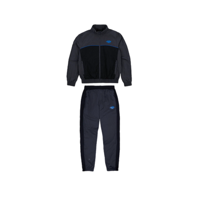 SYNA WORLD LOGO SHELL TRACKSUIT- BLACK/GREY/BLUE