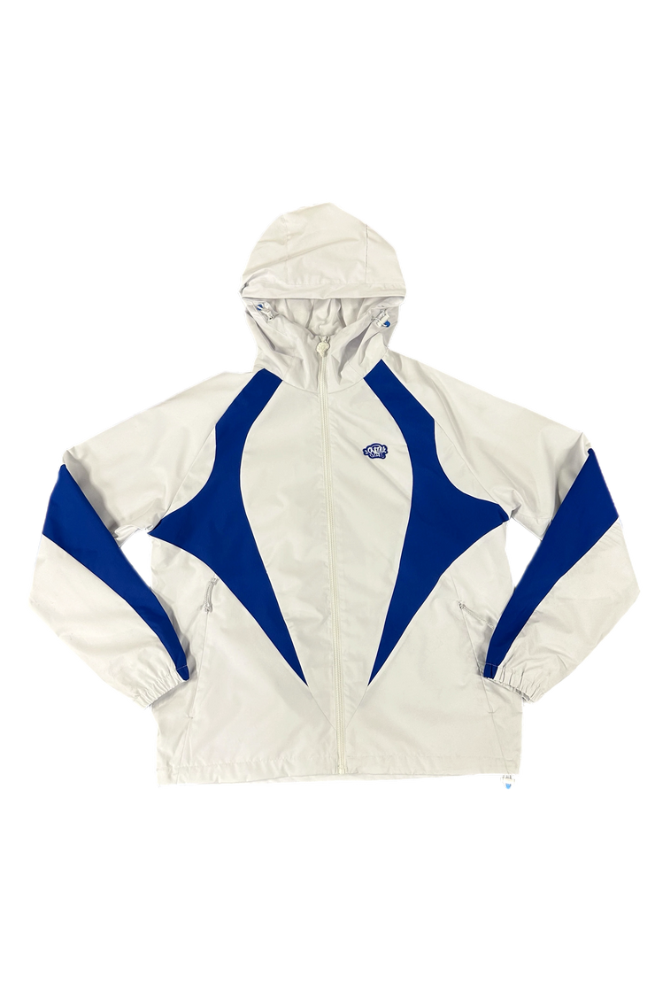 SYNA WORLD VORTEX WOVEN JACKET - WHITE / BLUE