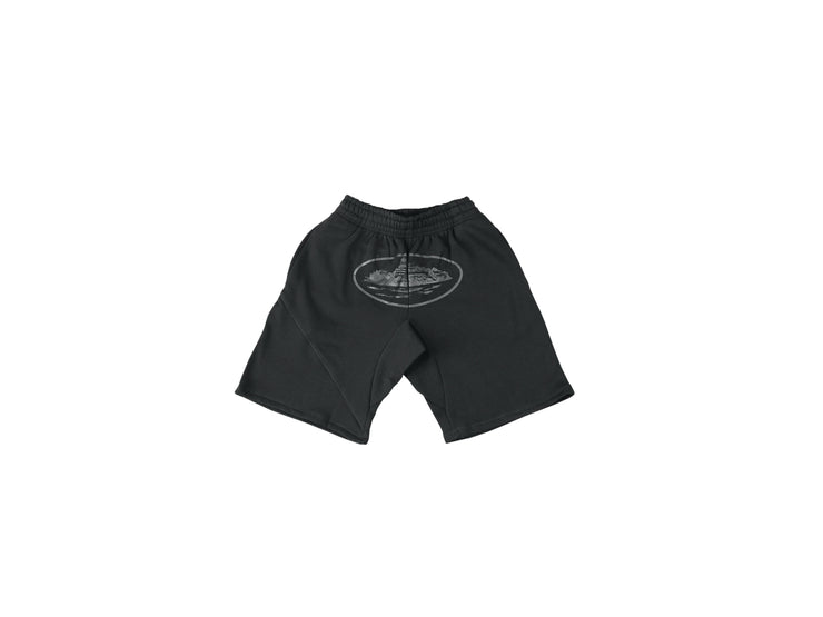 CORTEIZ OG ALCATRAZ SHORTS - TRIPLE BLACK